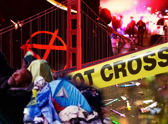Photo edit of crime, drug and homeless epidemic in San Francisco. Credit: Alexander J. Williams III/Popacta.