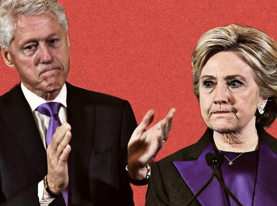 Photo edit of Bill and Hillary Clinton. Credit: Alexander J. Williams III/Pop Acta.