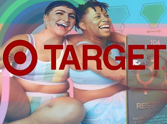 Photo edit of Target's transgender clothing line following controversy. Credit: Alexander J. Williams III/Pop Acta.