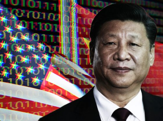 Photo edit of Xi Jinping. Credit: Alexander J. Williams III/Pop Acta.