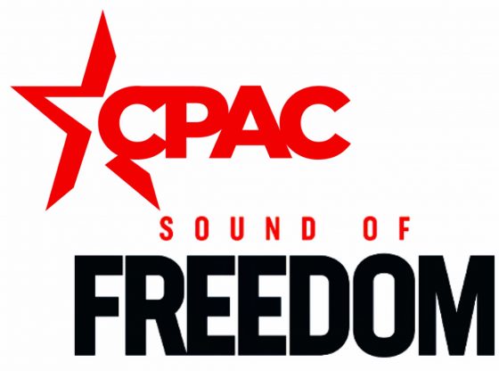 Photo edit of the CPAC logo and "Sound of Freedom Logo:" Credit: Alexander J. Williams III/Pop Acta.
