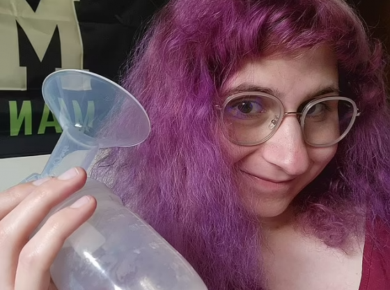 American trans woman Naomi, 24, mother to three: She went viral on Twitter in May for feeding her child breastmilk she had pumped